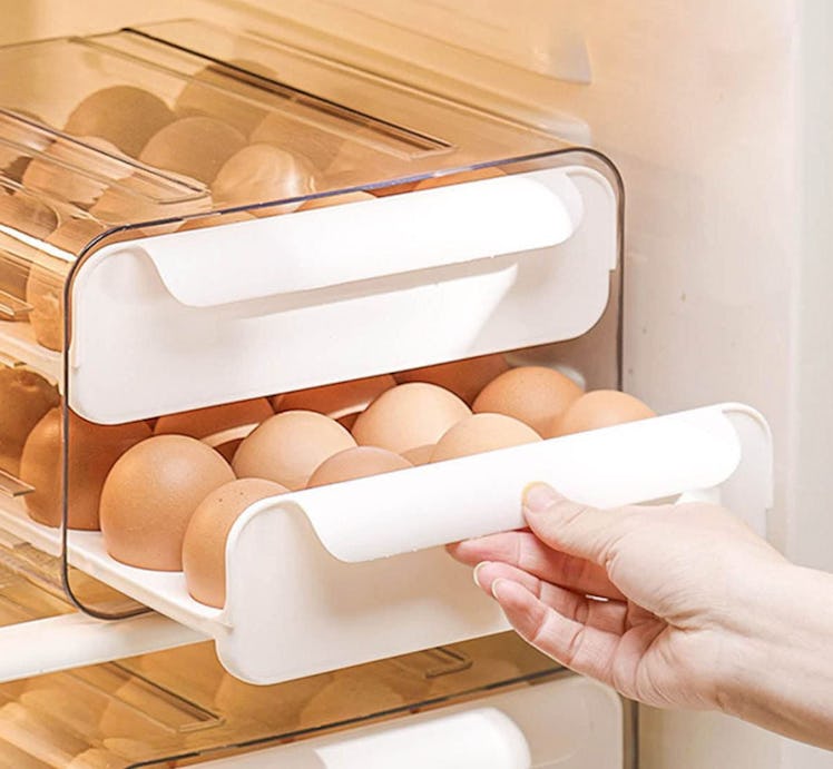 CHANCETSUI Large Capacity Egg Holder