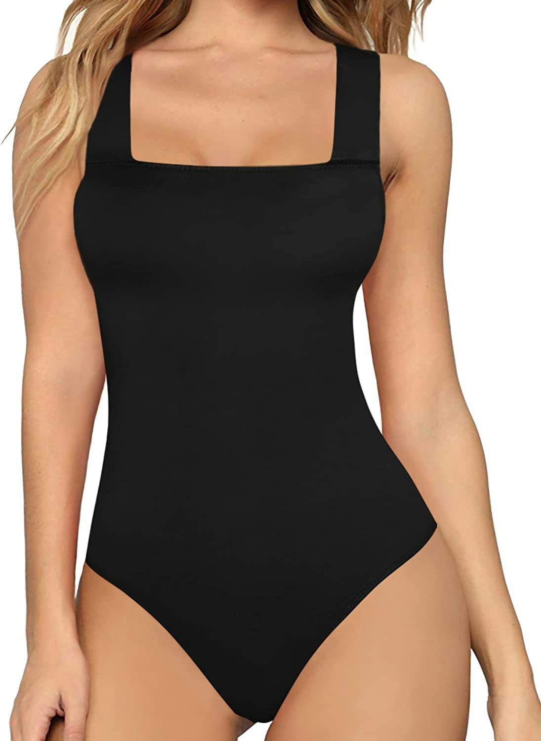 MANGOPOP Square Neck Bodysuit