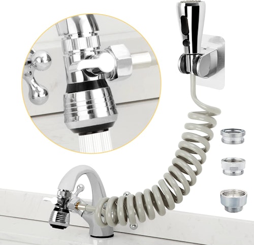 CECEFIN Kitchen Sink Sprayer Faucet Attachment Set