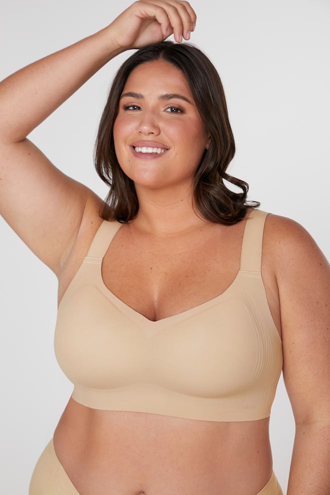 24/7 All-Day Lounge Wireless Bra in Apricot