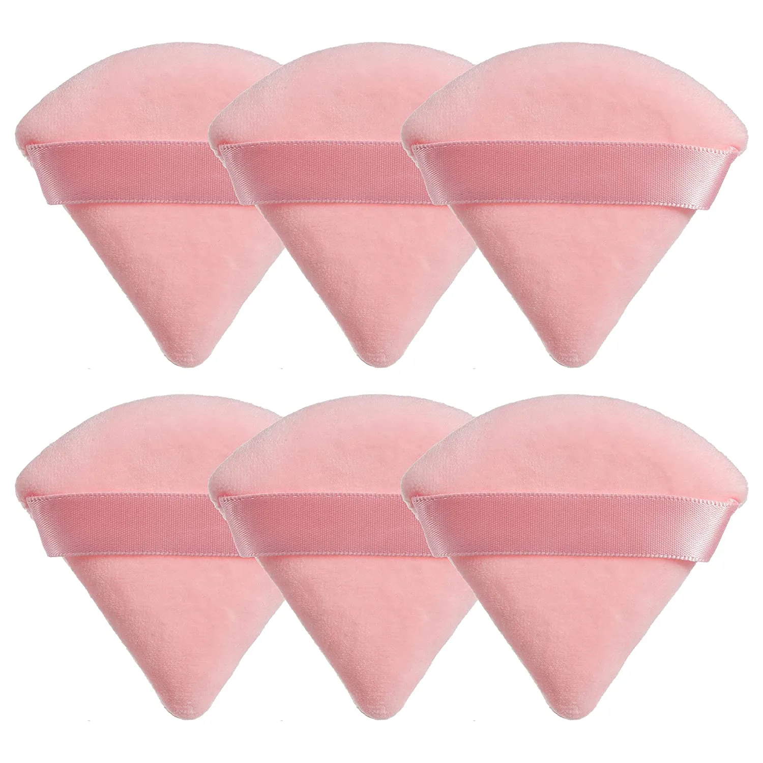 MOTZU Pure Cotton Powder Puff (6-Pieces)