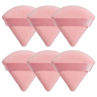 MOTZU Pure Cotton Powder Puff (6-Pieces)