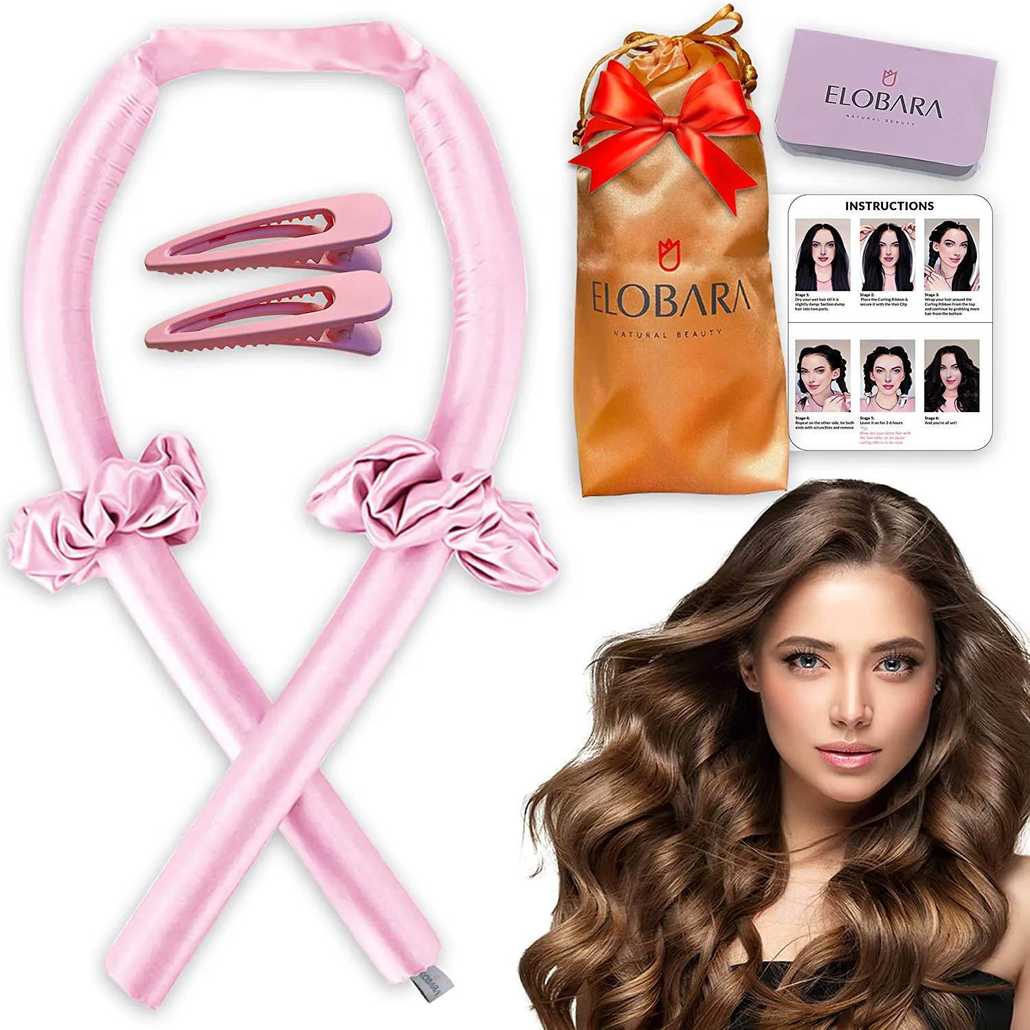 Elobara Heatless Hair Curler 