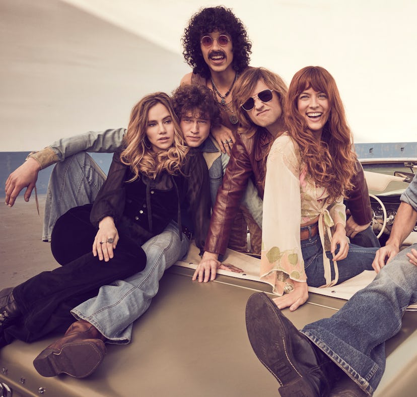 The cast of Daisy Jones & the Six