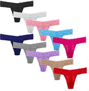 Pmrxi Lace Thongs (10-Pack)
