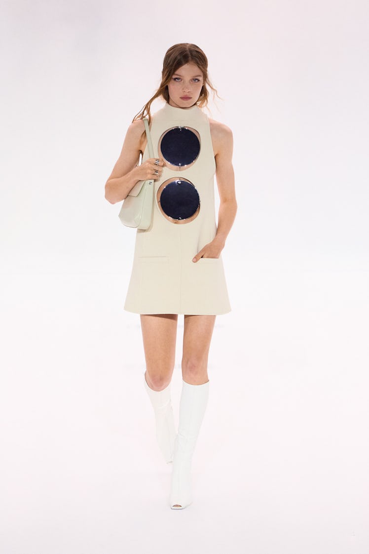 a look from Courrèges fall 2023