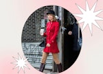 Taylor Swift with her favorite Starbucks drink in New York City inspired Starbucks to match Taylor S...