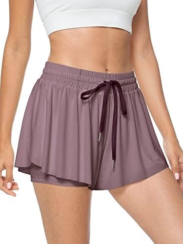 TARSE Butterfly Athletic Shorts