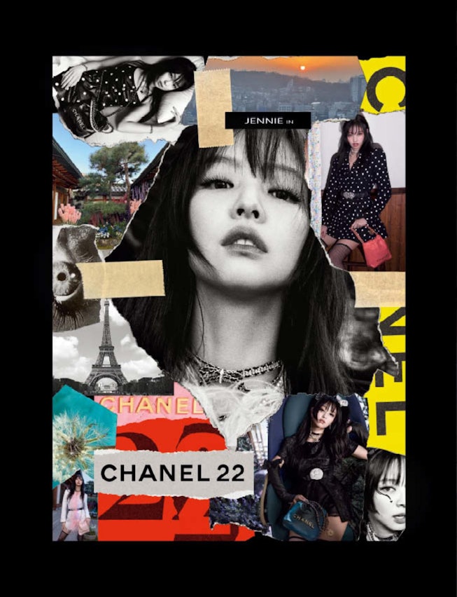 First Look at New Chanel Handbag Campaign With Jennie From