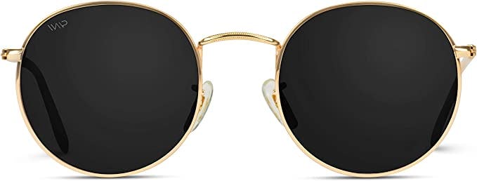 WearMe Pro - Reflective Lens Round Trendy Sunglasses