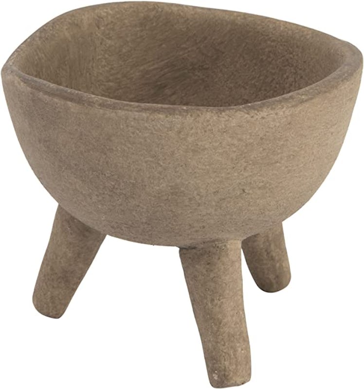 Creative Co-Op Boho Terracotta Footed Planter