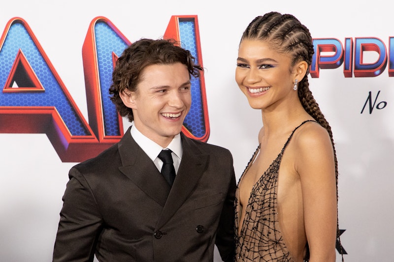 Zendaya's has been spotted wearing a ring engraved with Tom Holland's initials.