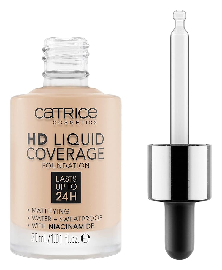 catrice hd liquid coverage foundation is the best drugstore foundation for rosacea and oily skin