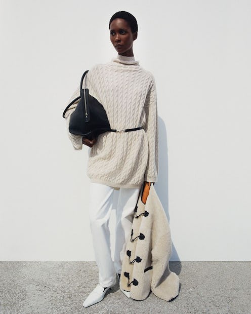 toteme skinny belt outfit