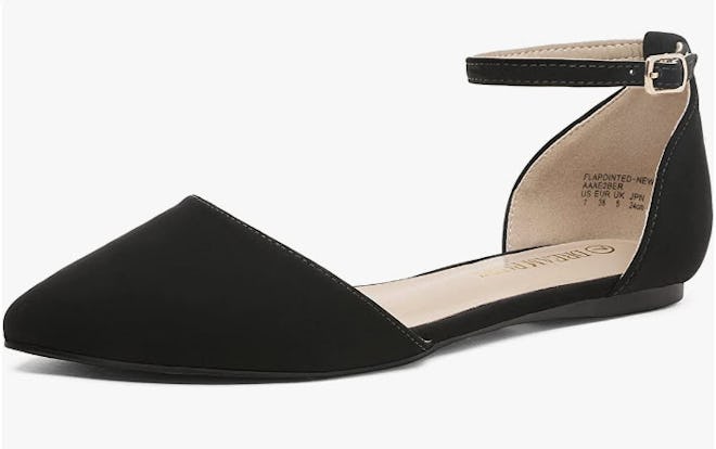DREAM PAIRS D'Orsay Casual Soft Ballet Flats