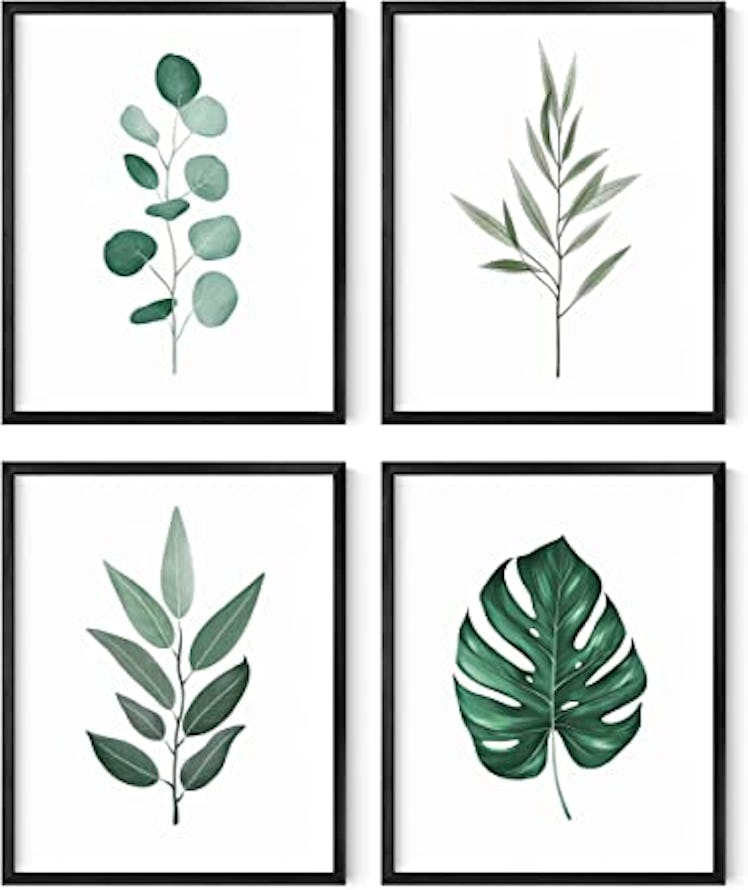 HAUS AND HUES Framed Botanical Wall Art