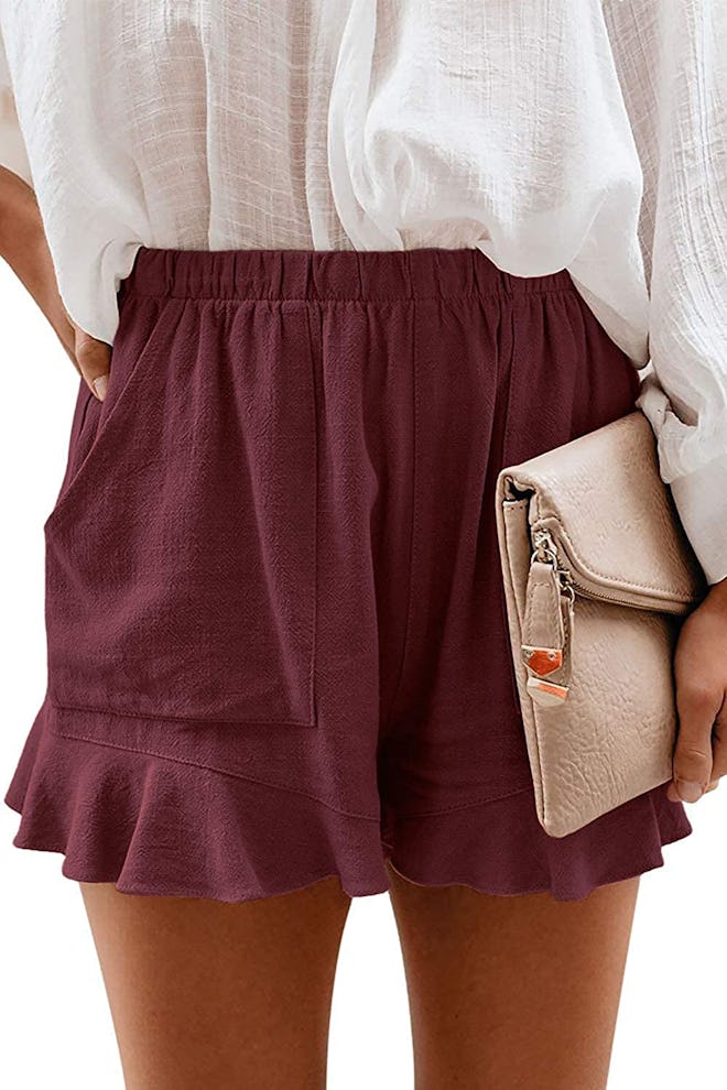 Mosucoirl Drawstring Shorts