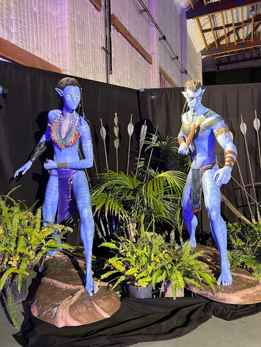Avatar 2 Statues at Lightstorm Museum