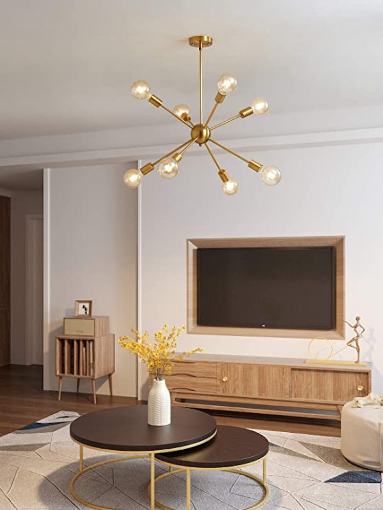 51light Gold Sputnik Chandelier