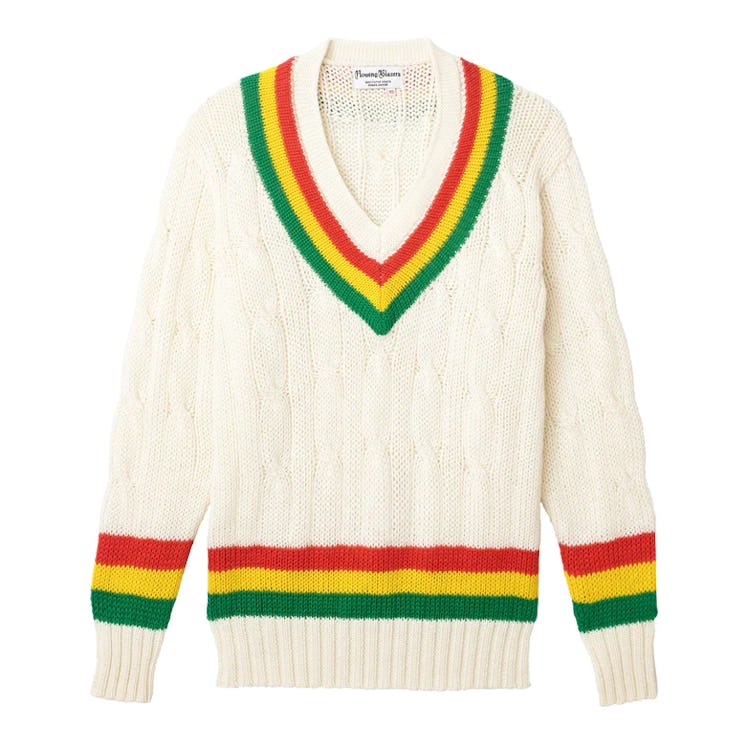 Cream Wool Cricket Sweater