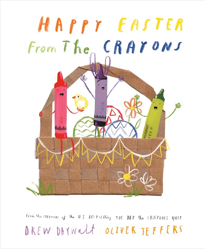 'Happy Easter from the Crayons' written by Drew Daywalt, illustrated by Oliver Jeffers