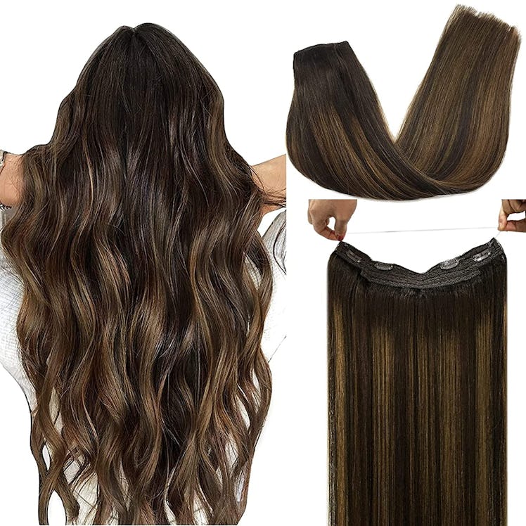 DOORES Human Hair Wire Extensions