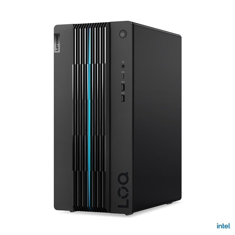 The Lenovo Loq Tower desktop PC.