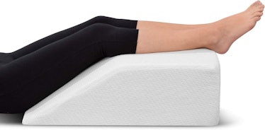 Ebung Leg Elevation Memory Foam Pillow with Removeable, Washable Cover