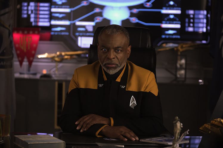 LeVar Burton as Geordi La Forge in 'Picard' Season 3, "The Bounty."