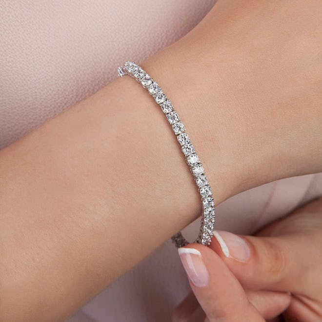 PAVOI Cubic Zirconia Classic Tennis Bracelet