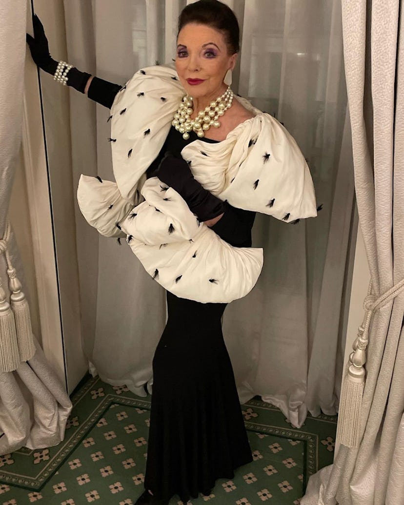 Joan Collins Schiaparelli