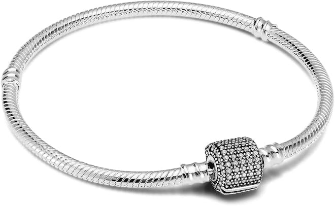 Parmuz 925 Sterling Silver Charm Bracelet