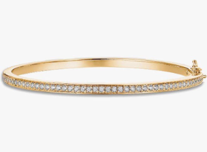 PAVOI Gold-Plated Cubic Zirconia Bangle