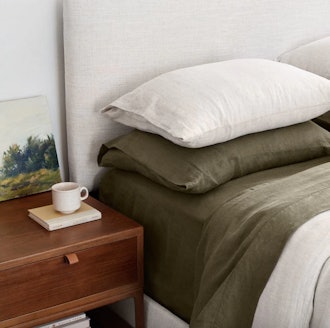 Stonewashed Linen Bed Bundle — Earth Series