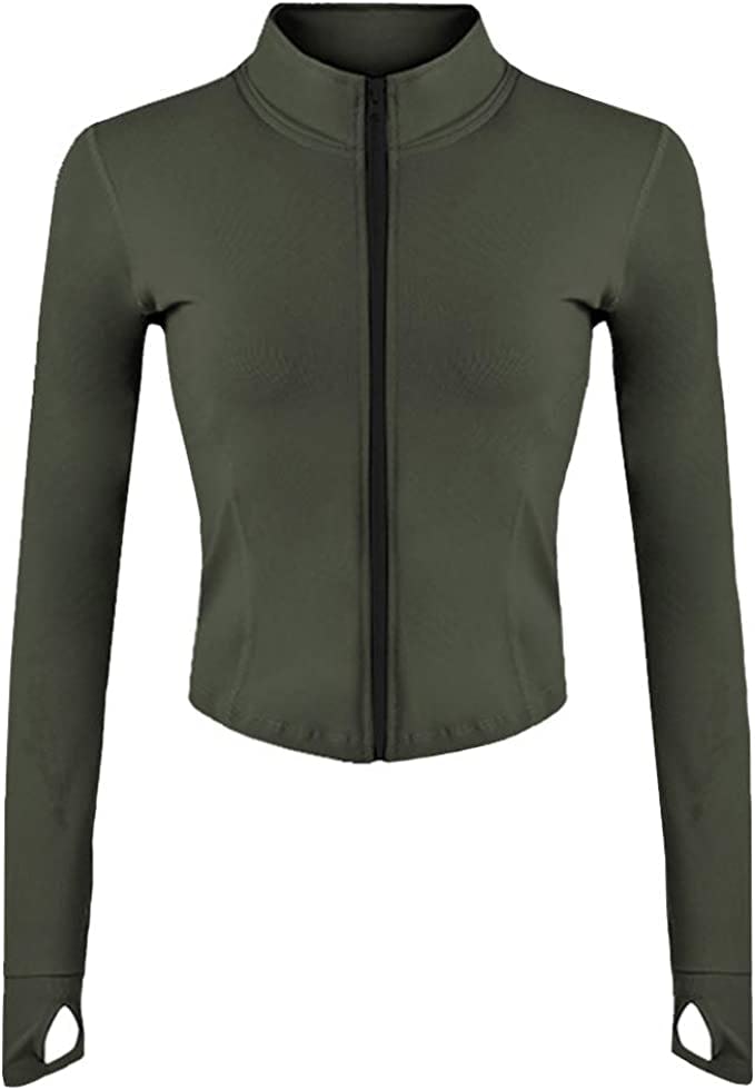 Gihuo Full Zip Workout Jacket