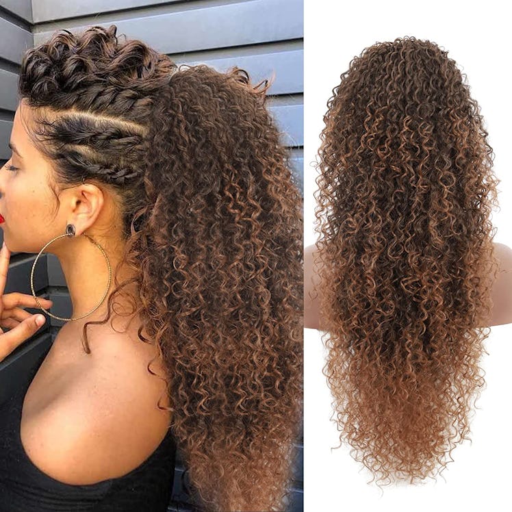 Youthfee Curly Ponytail Extension