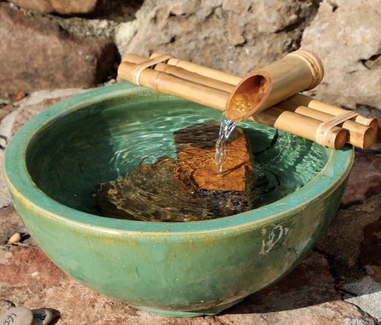Bamboo Accents Water Fountain