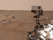 NASA's Perseverance Rover takes a selfie on Mars.