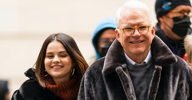 'Only Murders In The Building' stars Selena Gomez and Steve Martin shared a sneak peek photo into th...
