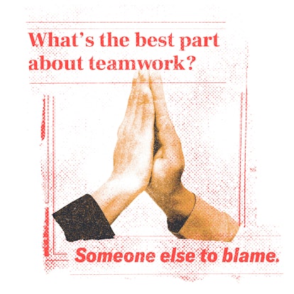 What's the best part about teamwork?