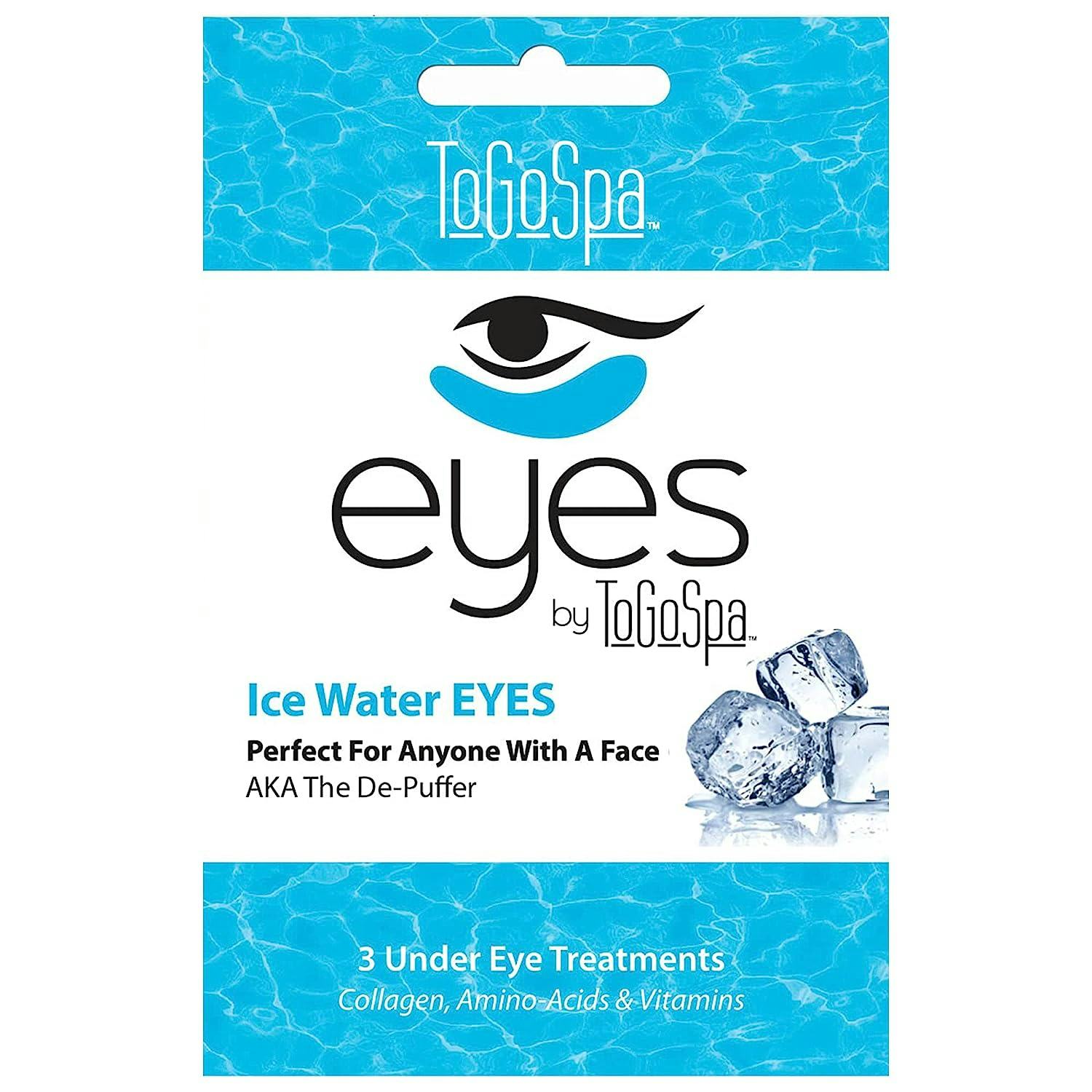 ToGoSpa Ice Water Eyes Masks (3 Pairs)