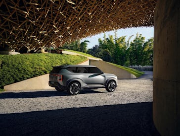 Kia's conceptual version of its mid-size SUV, the EV5.