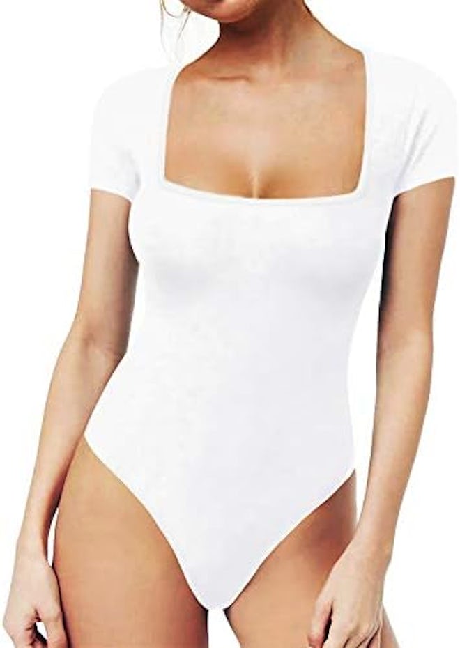 MANGOPOP Square Neck Bodysuit