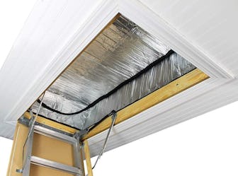 Bevel Energy Attic Door Insulation