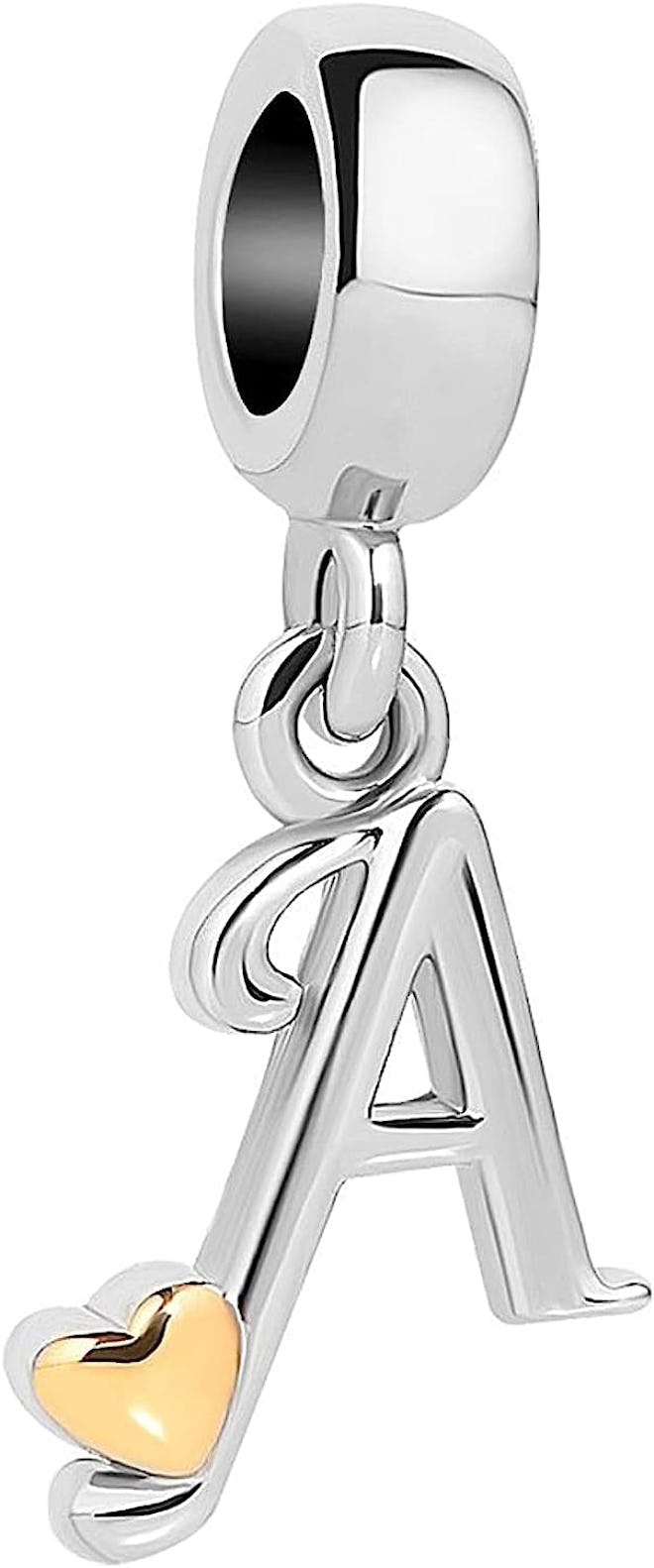QueenCharms Initial A-Z Letter Charm
