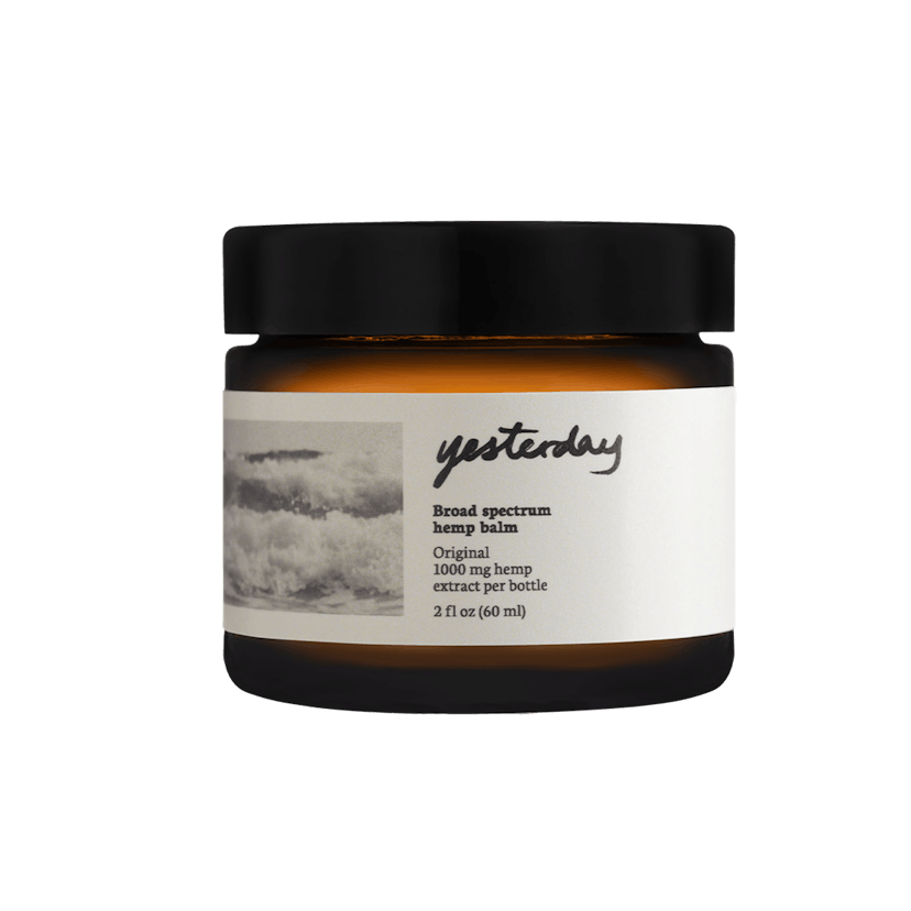 Yesterday Wellness CBD Hemp Balm