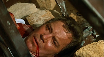 Captain Kirk's death in 'Generations.'