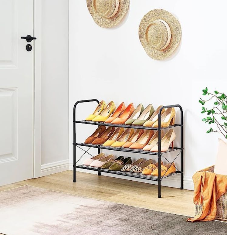 Tajsoon 3-Tier Stackable Shoe Rack