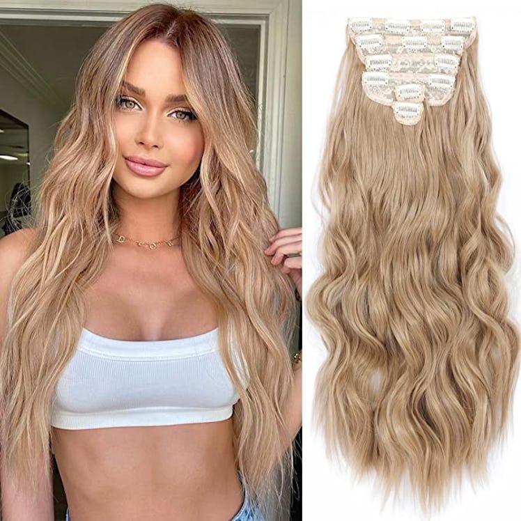 NAYOO Synthetic Hair Extensions (6 Pieces)
