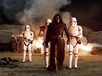 Kylo Ren, played by Adam Driver, in 2015's 'Star Wars: The Force Awakens'